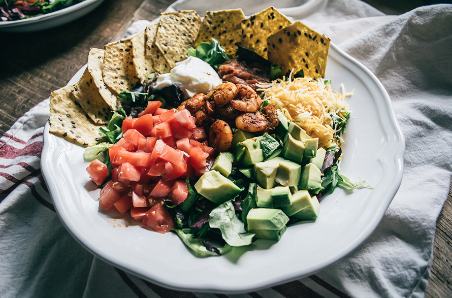 Easy-Shrimp-Taco-Salad-13