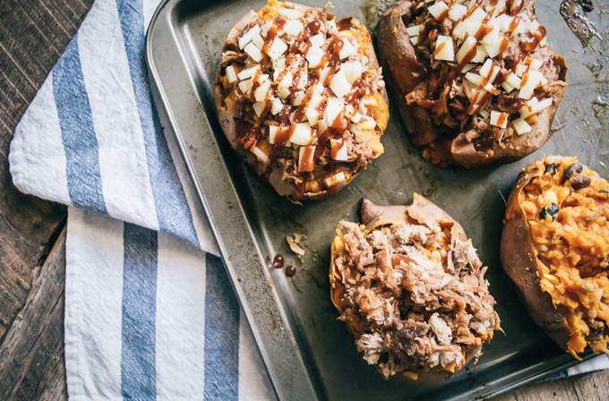 BBQ-Pork-and-Veggie-Stuffed-Sweet-Potato-7