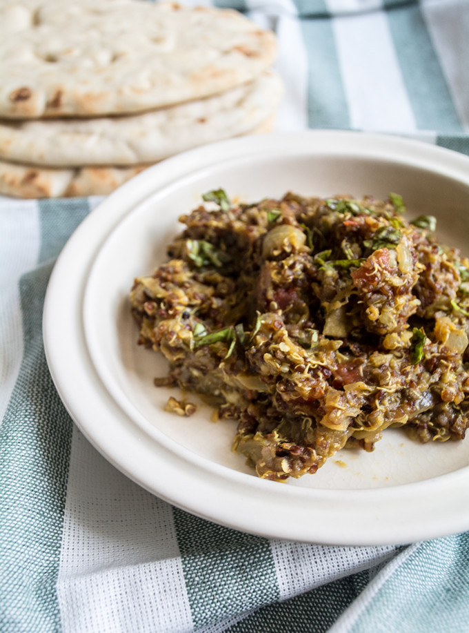 Eggplant-Quinoa-India-Fare-with-Naan-Bread12