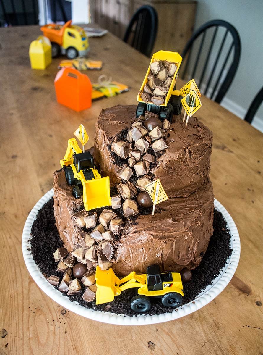 Brighton's Second Birthday - A Construction Celebration | Lemons and Basil 