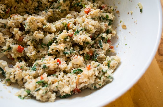 Vegetarian Quinoa Meatballs | Lemons and Basil