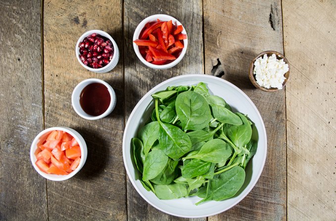 Pomegranate-Christmas-salad