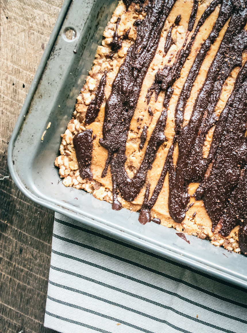 Healthier Seven Layer Energy Bars Lemons and Basil