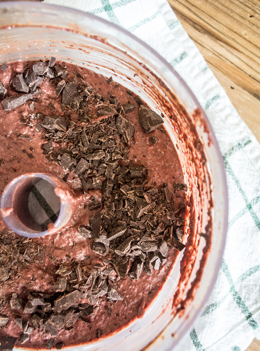 Gooey Black Bean and Beet Brownies Lemons and Basil
