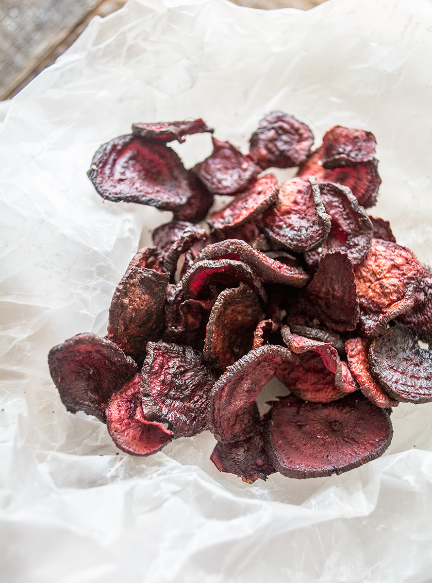 Roasted Beet Chips + Remembering My Mom | Lemons and Basil