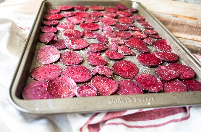 Roasted Beet Chips