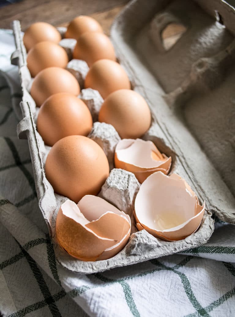 Peach Crepes with Goat Cheese Cream Filling