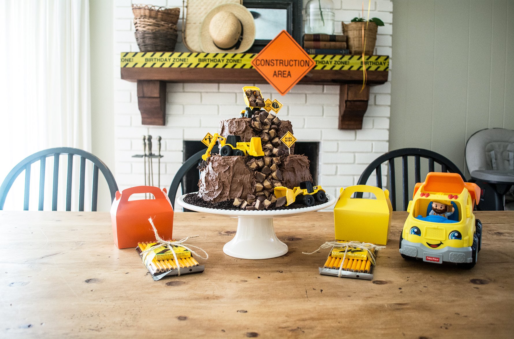 Brighton's Second Birthday - A Construction Celebration | Lemons and Basil 