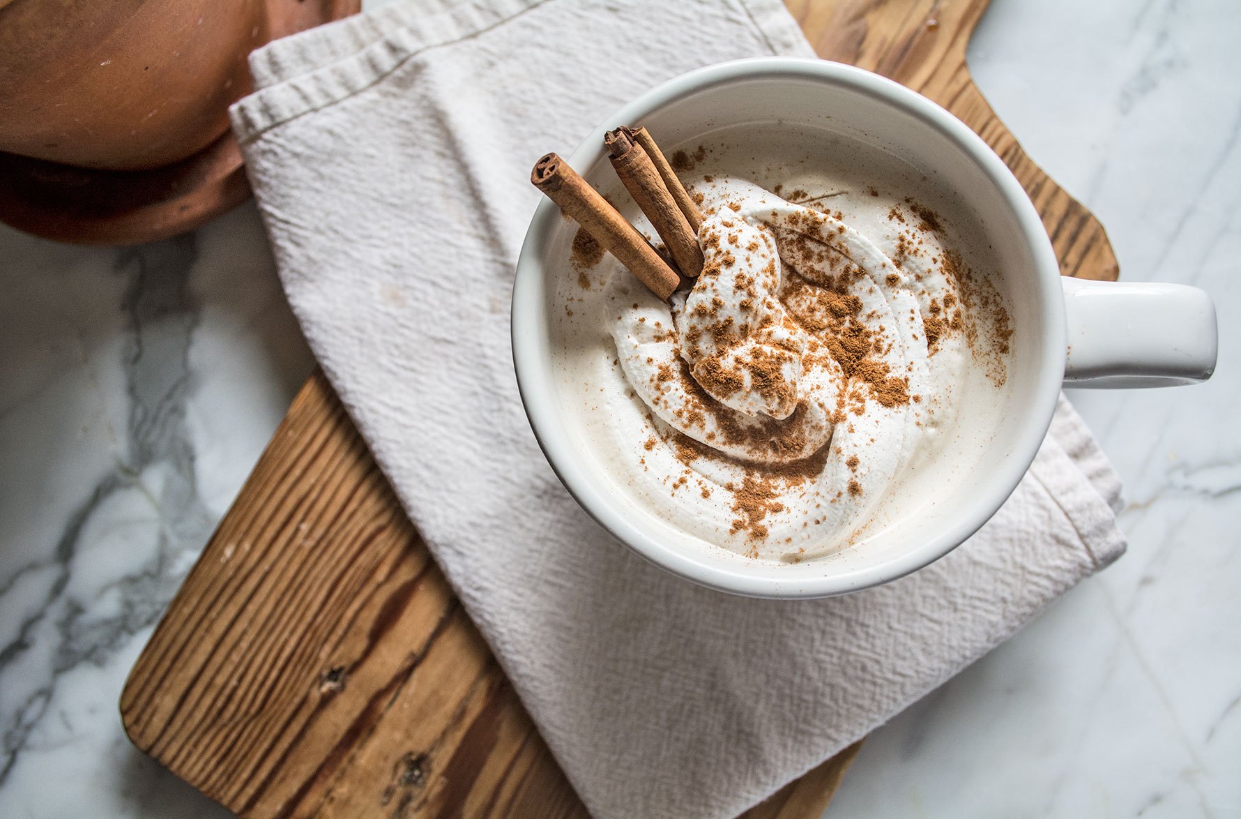 Vital Proteins Cinnamon Vanilla Latte | Lemons and Basil