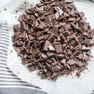 Homemade Chocolate Chunks + Dairy-Free, Soy-Free | Lemons and Basil