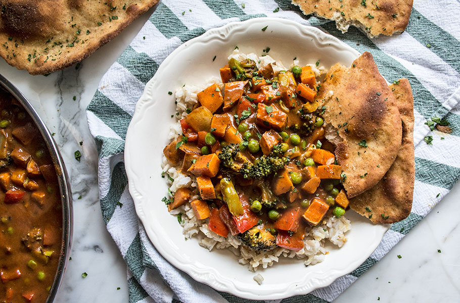 Vegetarian Tikki Masala | Lemons and Basil