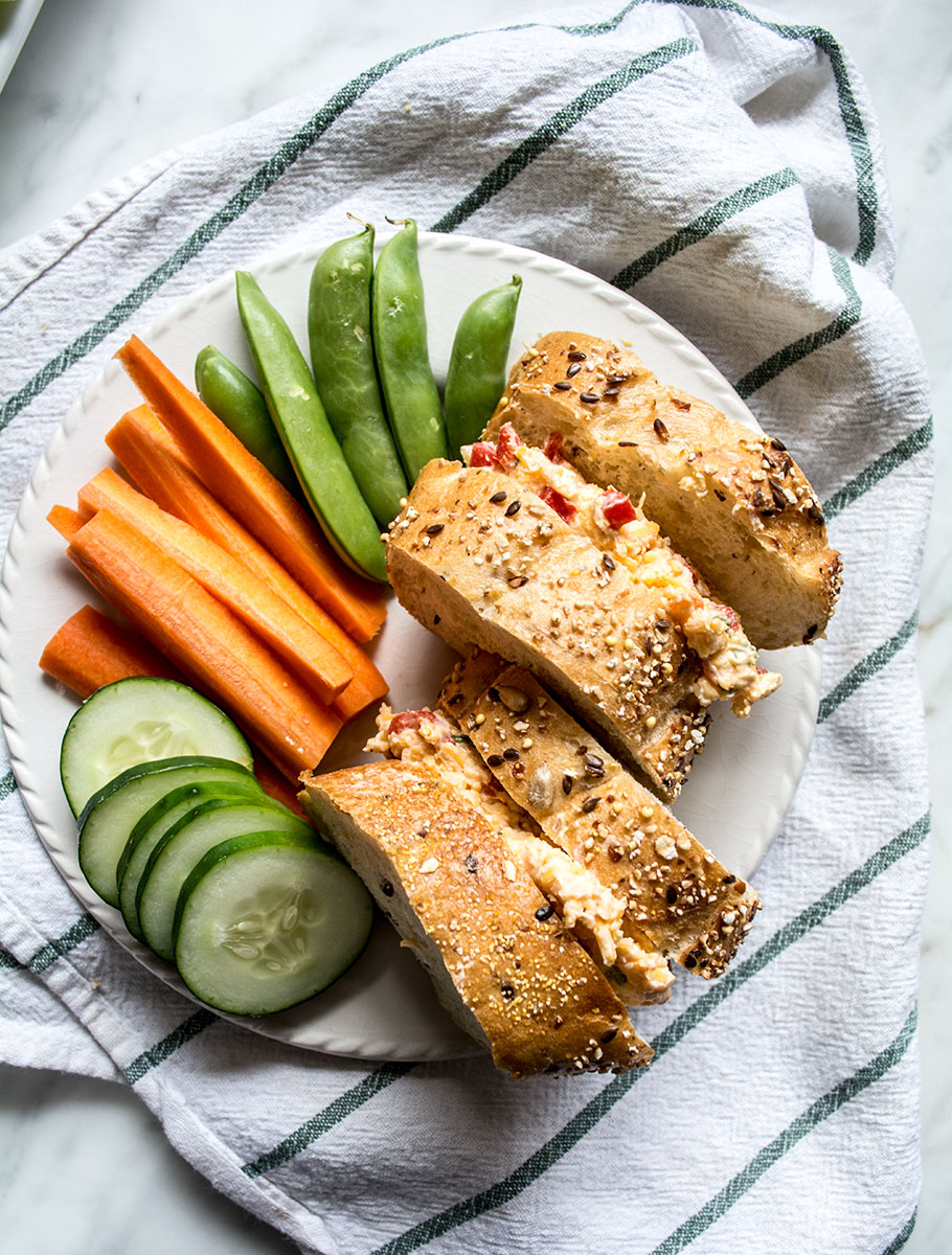 Healthy Jalapeño Pimento Cheese Sandwich