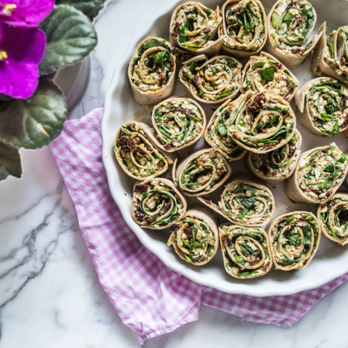 Italian Spinach Pinwheels  Pasta-based Vegan Recipes