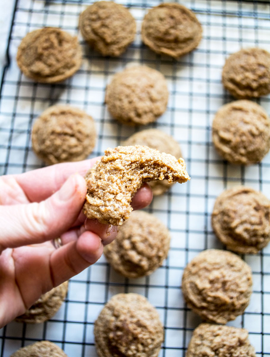 Almond Flour Peanut Butter Cookies | Lemons and Basil