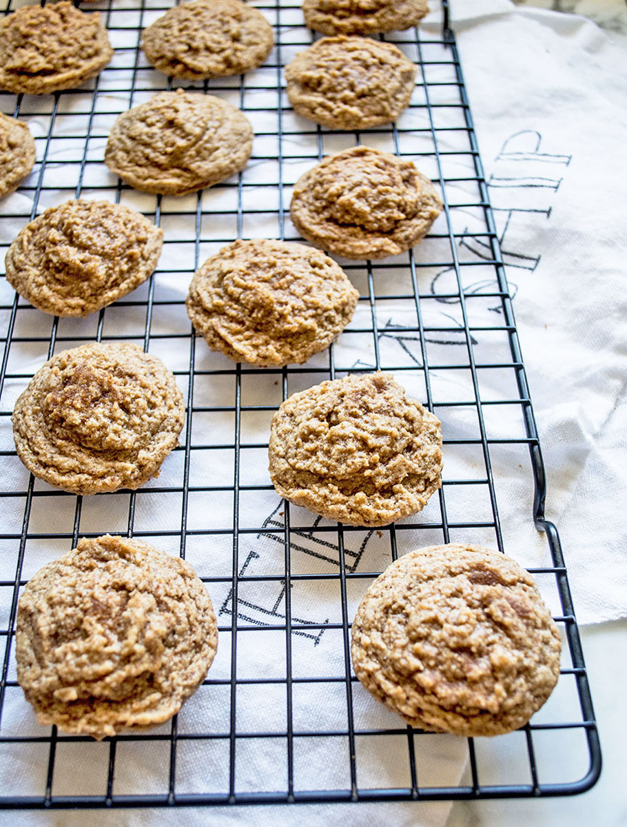 Almond Flour Peanut Butter Cookies | Lemons and Basil