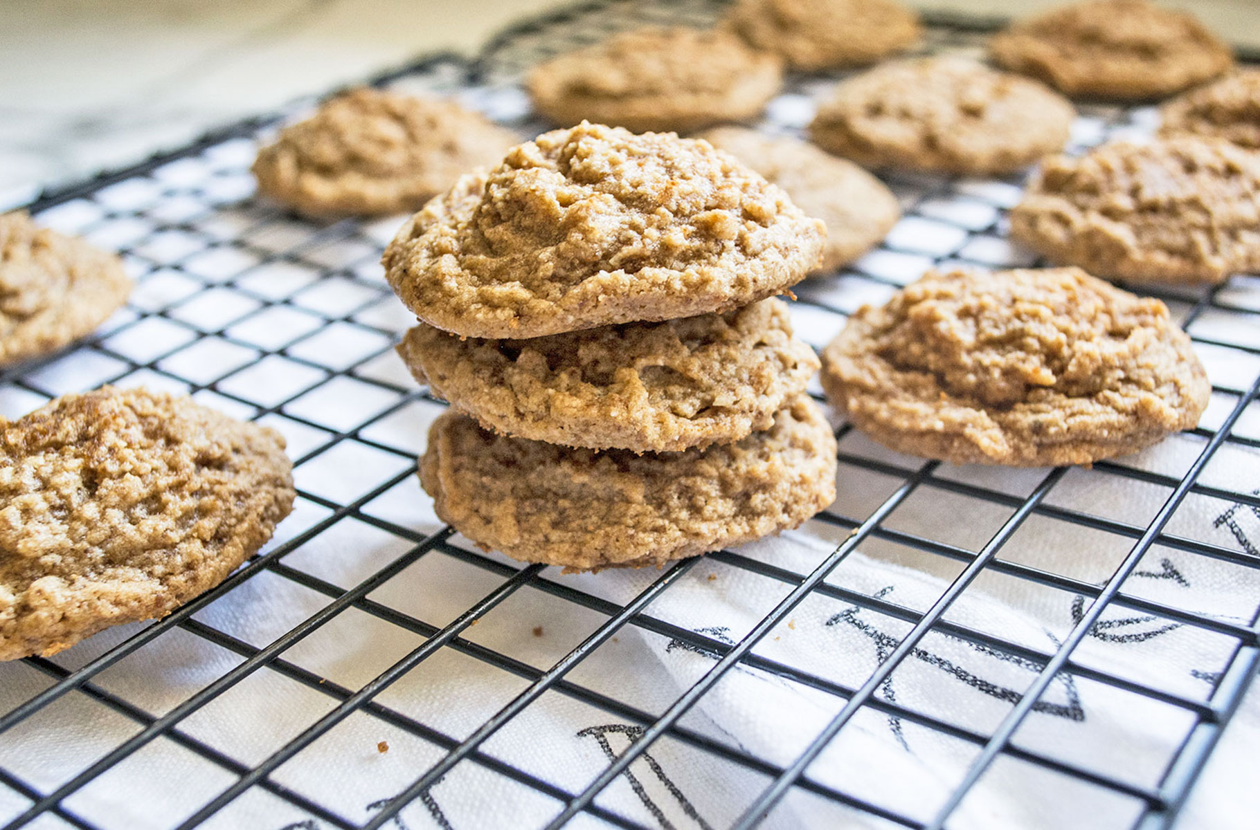 Almond Flour Peanut Butter Cookies | Lemons and Basil