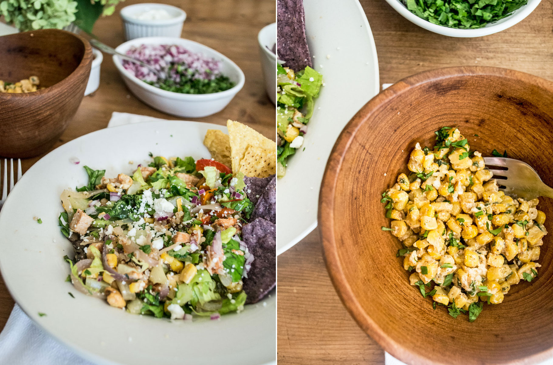 Healthy Fajita Bowls | Lemons and Basil