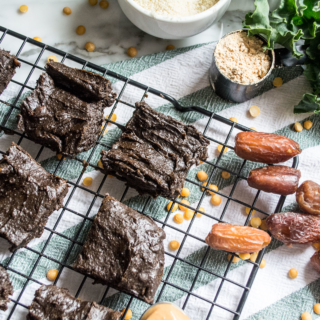 Superfood Dark Chocolate Protein Brownies | Lemons and Basil