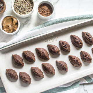 SUPER One-BOWL Chocolate Football Snacks