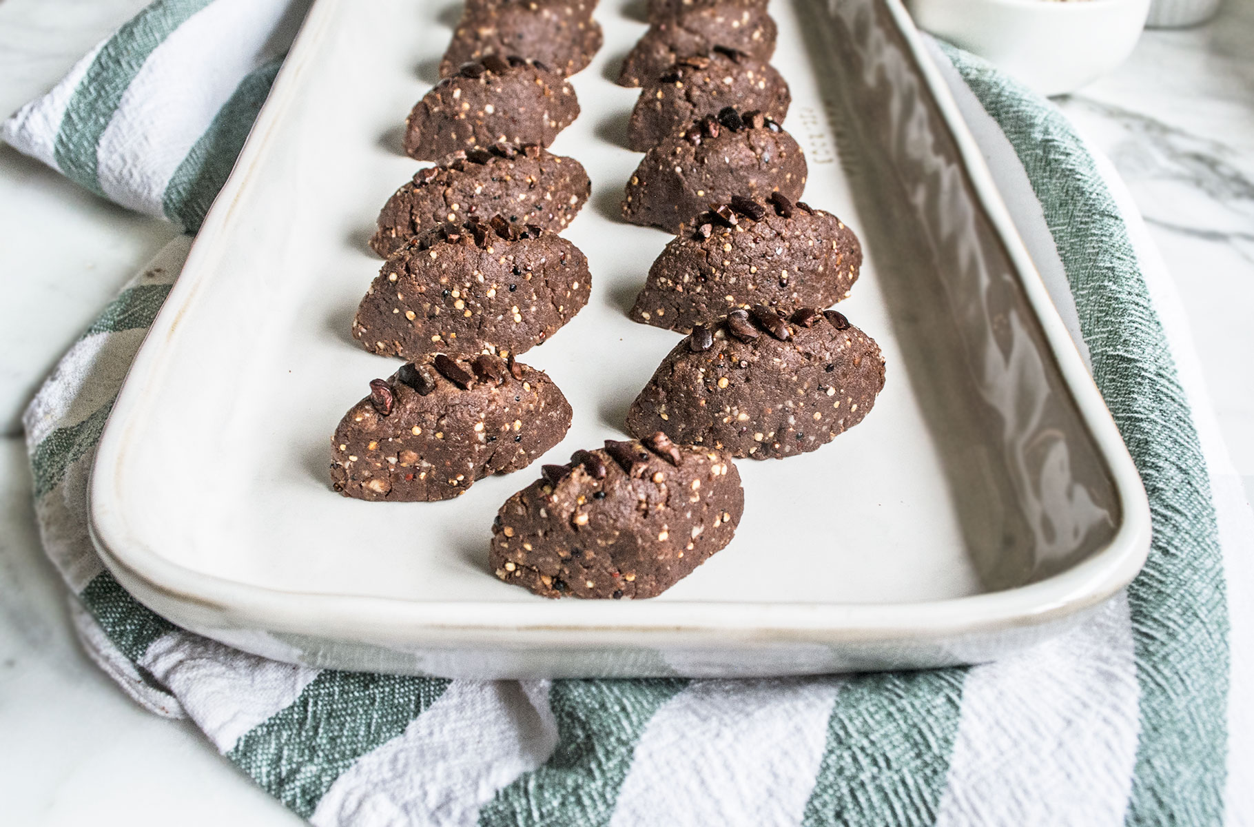 SUPER One-BOWL Chocolate Football Snacks | Lemons and Basil