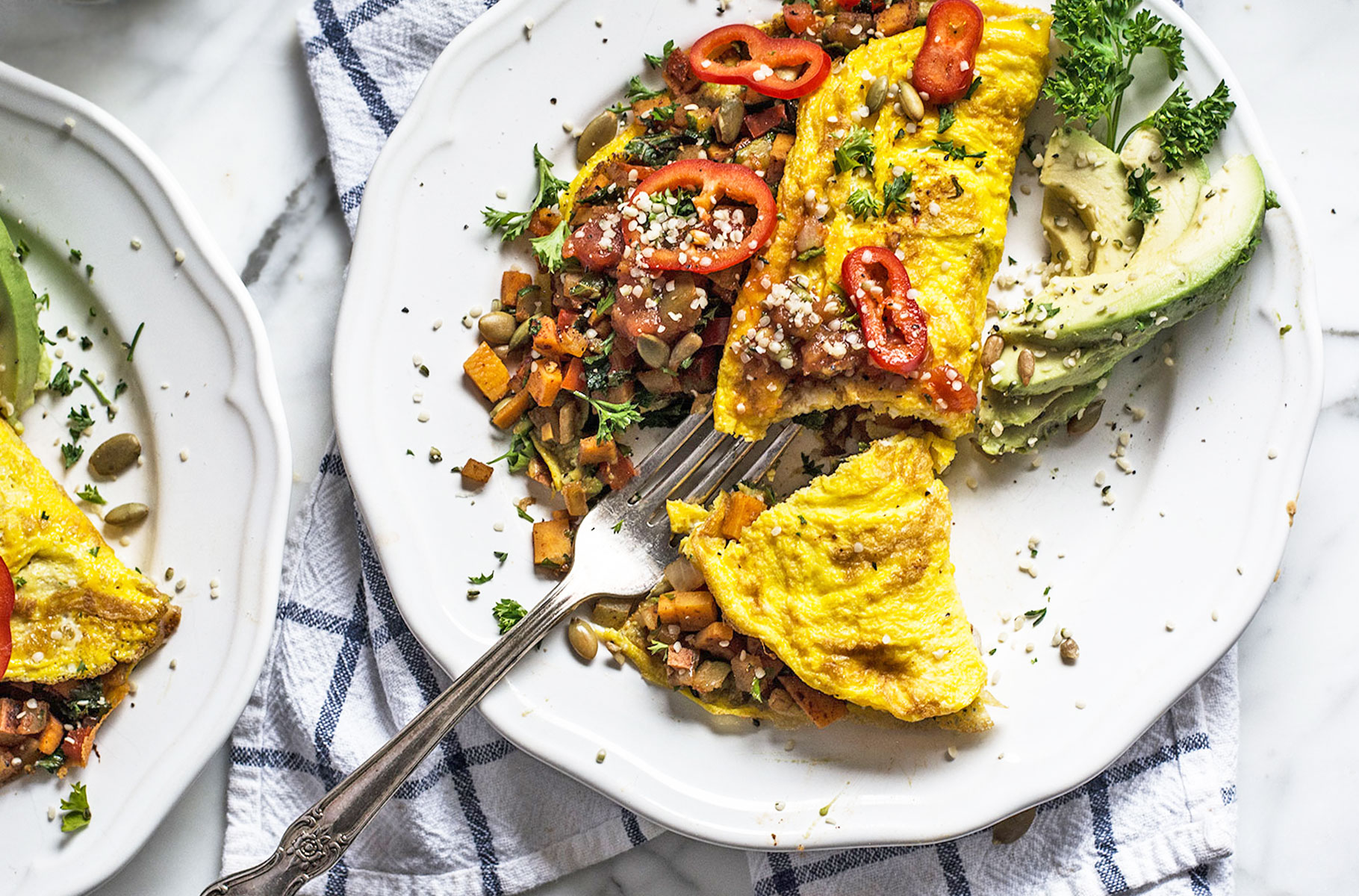 Southwestern Skillet Omelette Recipe