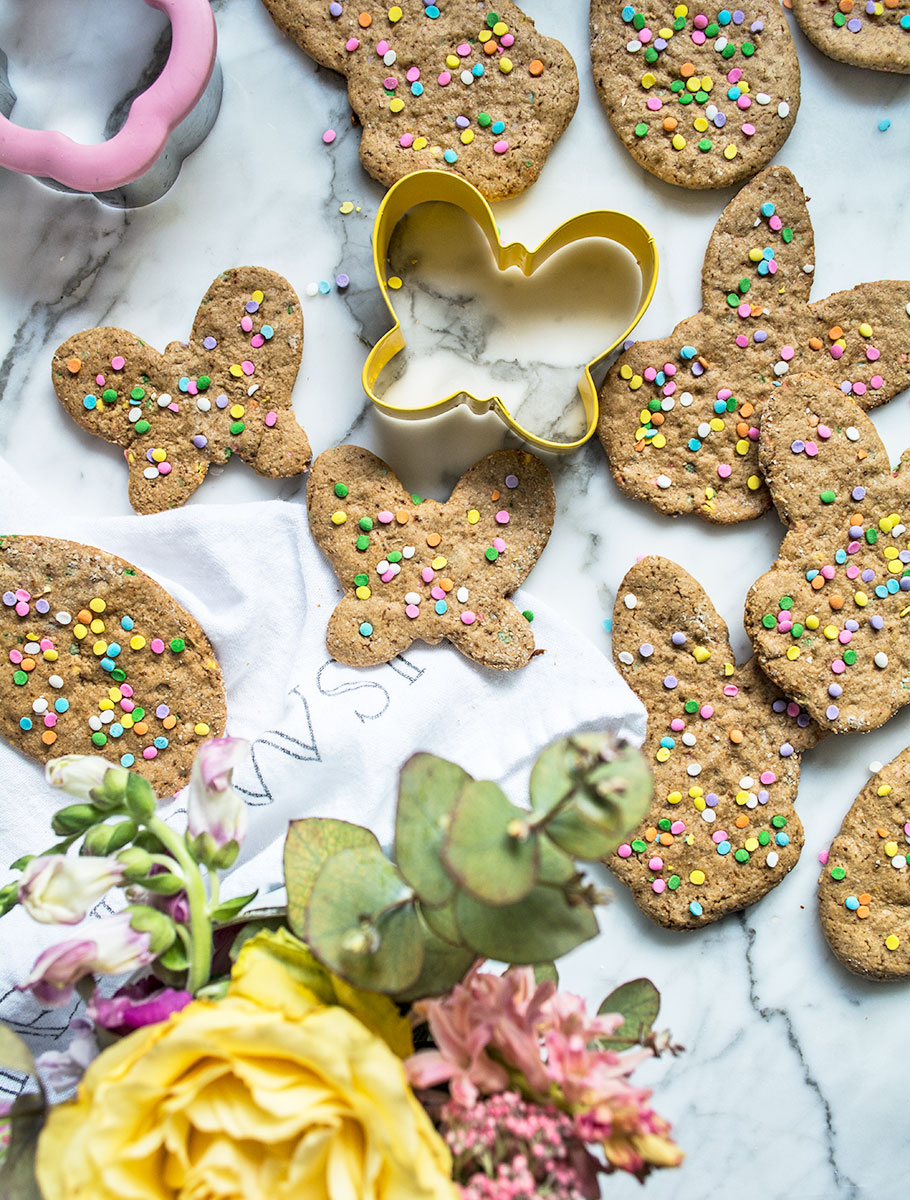 Gluten-Free Easter Sugar Cookies | DF & Vegan Friendly 