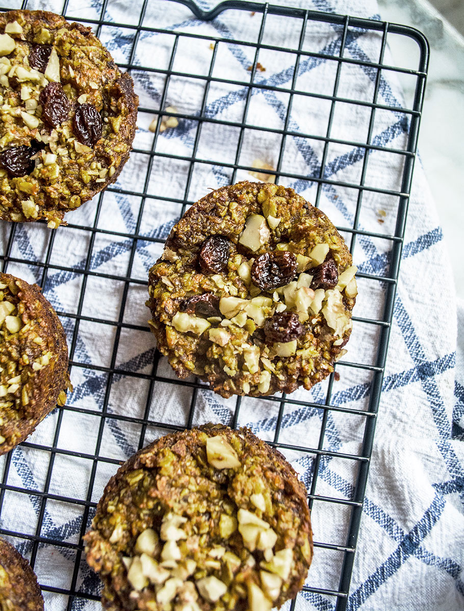 Vegan Gluten-Free Carrot Muffins | Lemons and Basil