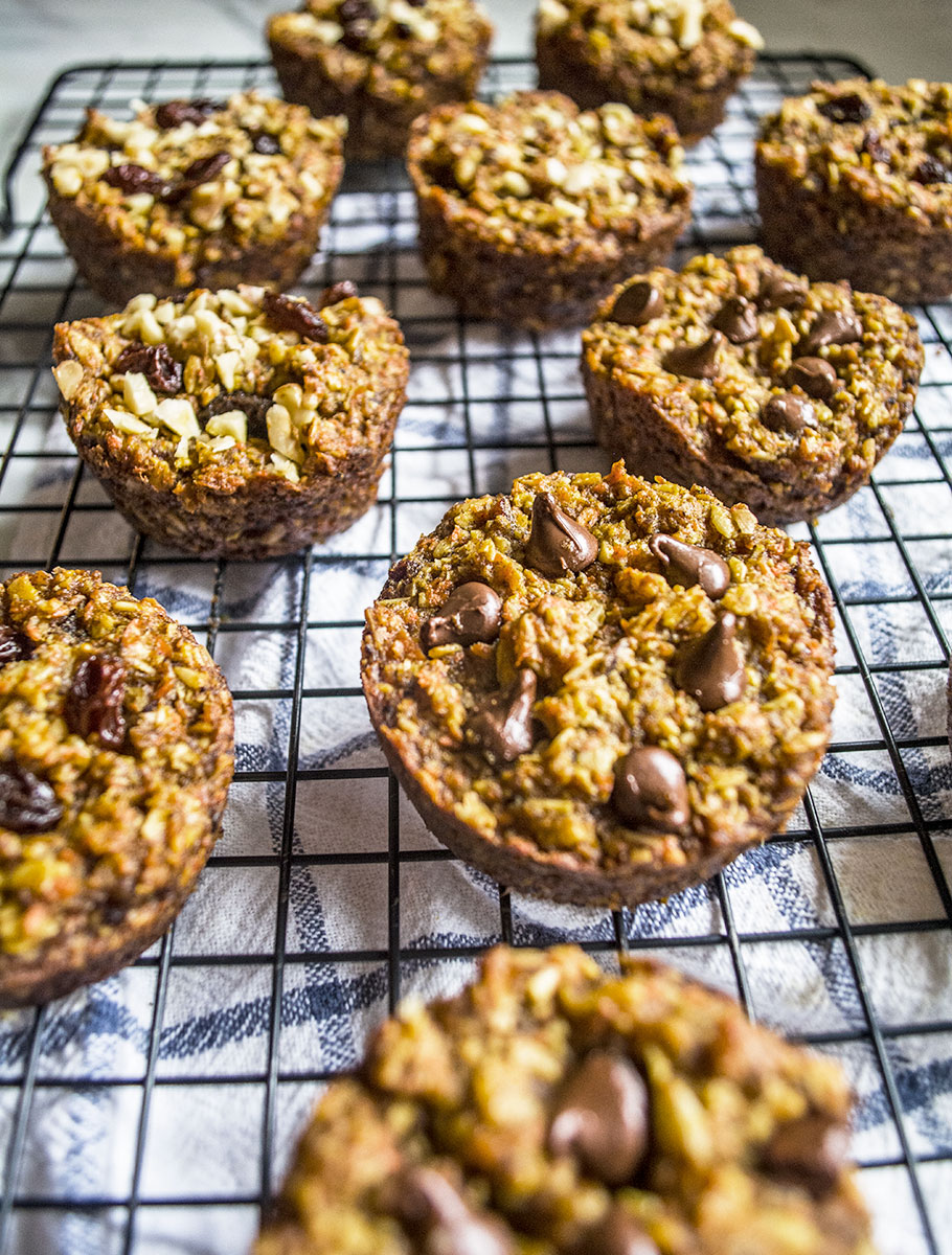 Vegan Gluten-Free Carrot Muffins | Lemons and Basil