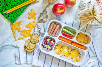 Healthy Nut-Free Kid’s Bento Box | Lemons and Basil